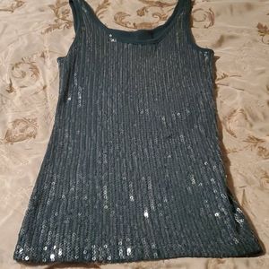 Sequin tank top